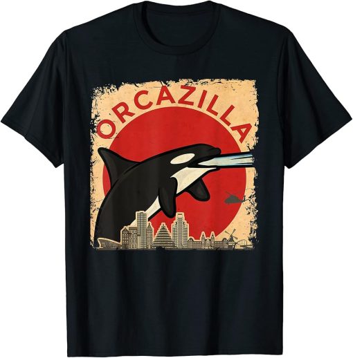 Orcazilla - Funny Killer Whale Orca T-Shirt