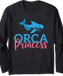 Orca Princess Orca Whale Long Sleeve T-Shirt