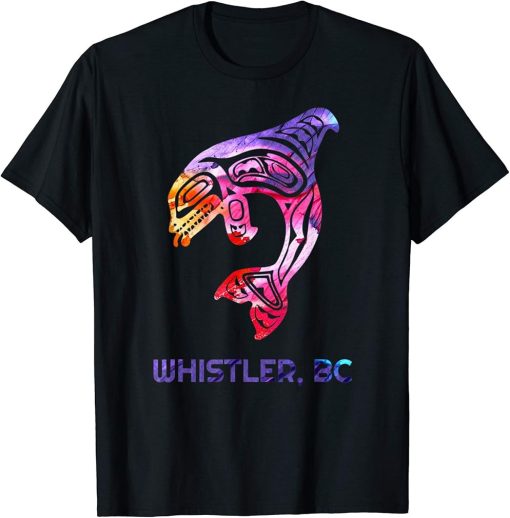 Whistler British Columbia Native Orca Killer Whale T-Shirt